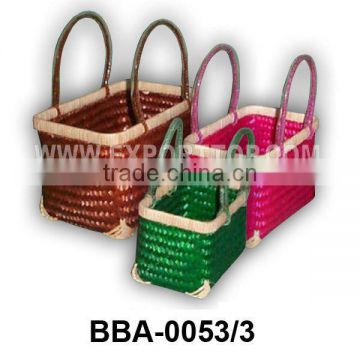 Set of colorful bamboo bags (july@etopvietnam.com)