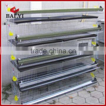 H Type, 6 Tiers Metal Quail Cages For Sale