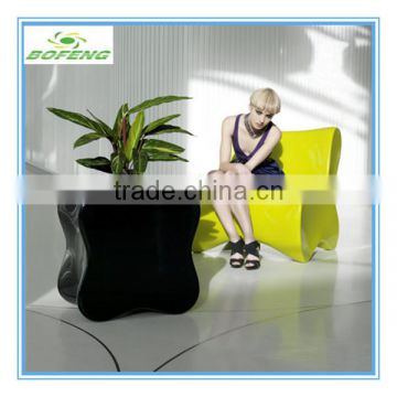 China good supplier hot sale FRP flowerpot GRP colourful flowerpot
