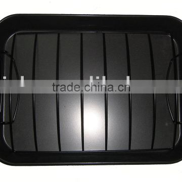 rectangle carbon steel chicken roaster