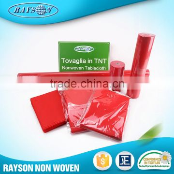 China Supplier 45Gsm Non-Slip Tnt Fabric Tablecloth Roll