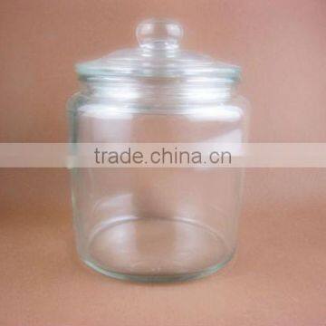 Storage glass jar / clear glass jar