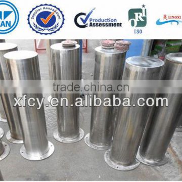 traffic road safety stainless steel bollad ( IS0 SGS TUV approved)