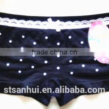 Newest design hot sale dot printed sexy girls seamless panty