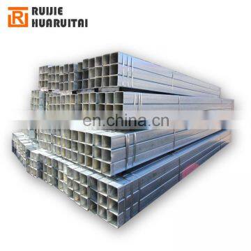 50x40x1.8MM square tube, galvanized square steel pipe GI pipe Q195