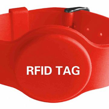 2023 good quality RFID silicone waterproof wristband NFC chip 13.56MHZ MF1108 D8 NTAG203 chip