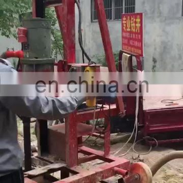 100M mineral drink water well drilling machine and easy to operate