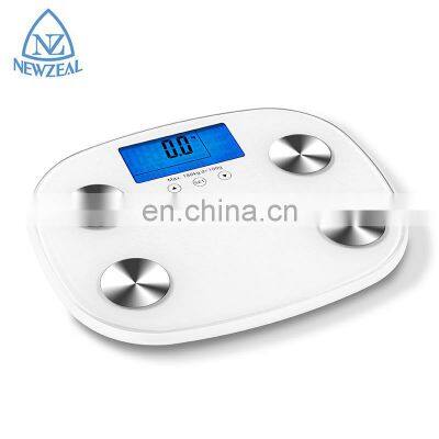 Modern Design Bathroom Body Composition Analzer Weight Fat Bathroom Weighing Scale