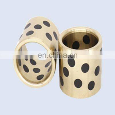 JDB101215 wholesale Sliding bearings self lubricating graphite bearing bushing copper sleeve