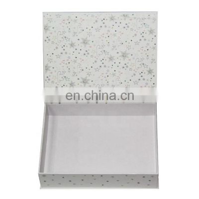Custom High quality  Book-shaped Gift Box Rigid Cardboard Packaging Boxes for Photo Album