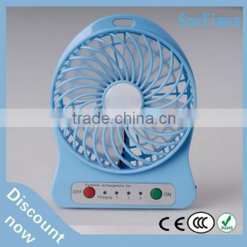 small rechargeable 5v usb micro electric portable mini desktop mist cooling fan