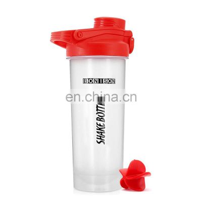 28oz popular clear fitness shake bubble tea colorful  slim portable eco friendly recycling transparent protein shake bottle
