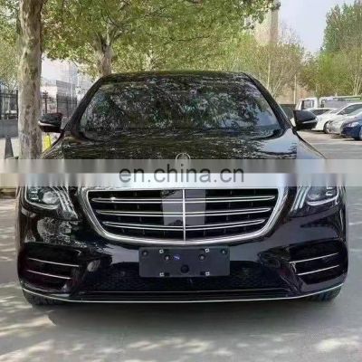 For Mercedes benz S-class W222 2014-2020 modified S450 AMG model include front and rear bumper assembly with grille tip exhaust