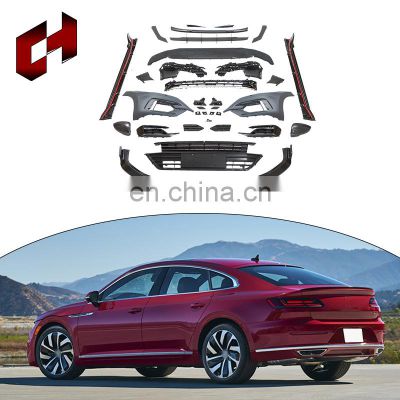 CH Modified Upgrade Refitting Parts Seamless Combination Front Rear Lip Fenders Body Kit For Vw Arteon 2018-2020 To R Line
