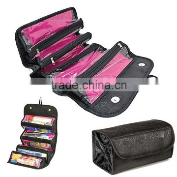 Hanging Travel Cosmetic Bag Toiletry Travel Bag Case Roll up Organizer