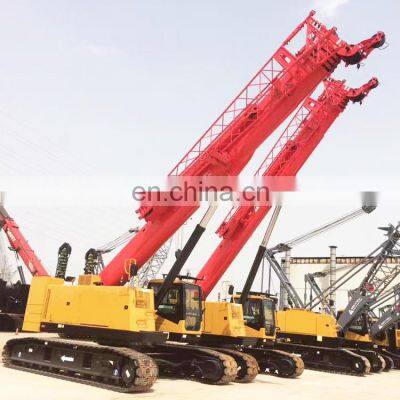 130 ton mobile other cranes telescopic boom crawler crane SCC1300TB