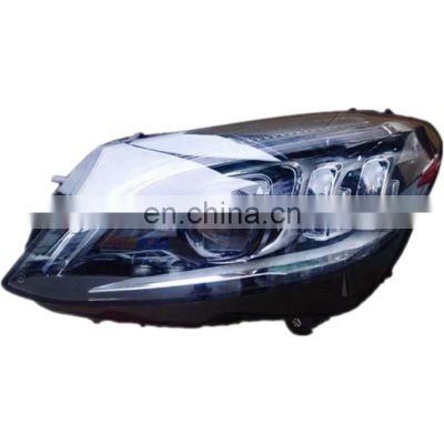 upgrade to full LED headlamp headlight with dynamic and with a touch of blue for mercedes benz C Class W205 head lamp 2015-2021