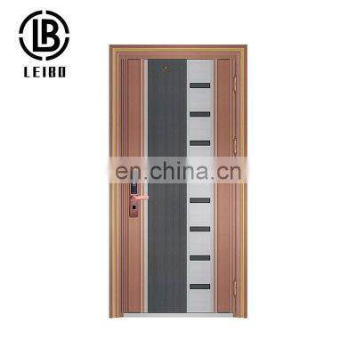 House gate designs big exterior security double steel door