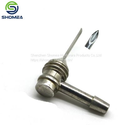 Shomea Customized 304/316 Stainless Steel Coffee Needle with Triple Bevel End