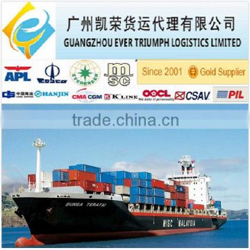 Door to door sea freight From Guangzhou/Shenzhen China to Felixstowe UK