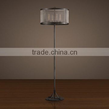 2016 New Style Simple Vintage Iron Floor Lamp Model 5015-L4