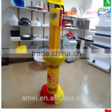 factory thick sheet plastic form candy show rack