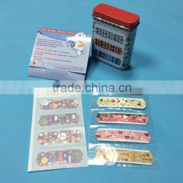 cartoon adhesive bandage/printed band aid/wound plaster