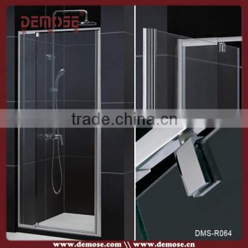 small tempered glass sliding door shower stall