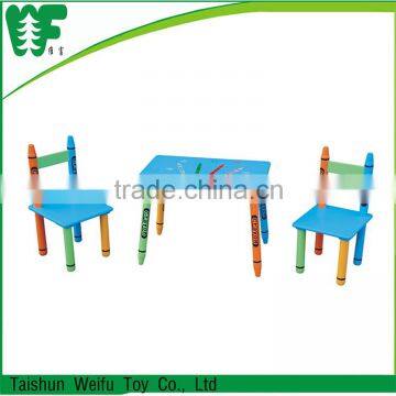 Low price kids study table and chair