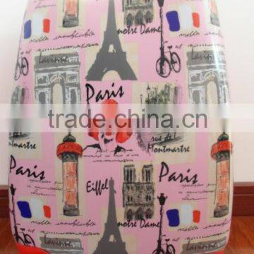 kids personalized luggage with nice Al fe tower printing