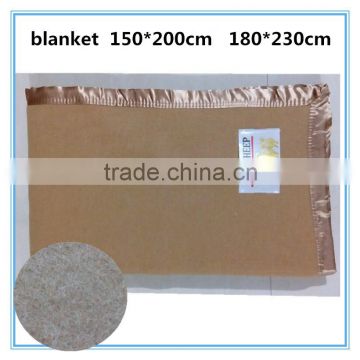 quality polyester and wool blends heavy army military blanket
