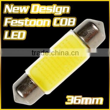 Car accessories 2015 new products high power festoon 36mm 6v, led cob lamp