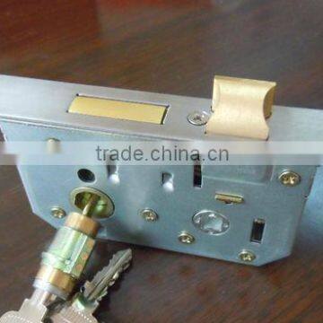 Metal door lock body