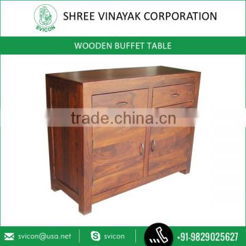 Reliable Quality Cabinet Style Wooden Buffet Table for Sale