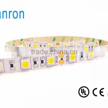 High Quality Single Color Smd 5050 LED Strip DC12V 60 led/m strip light Warm White Flexible LED Strip Light