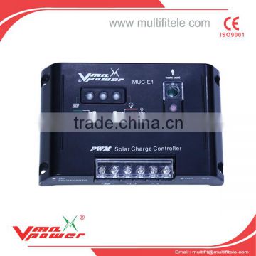 Vmaxpower PWM LED display 12/24/48VDC solar charger controller