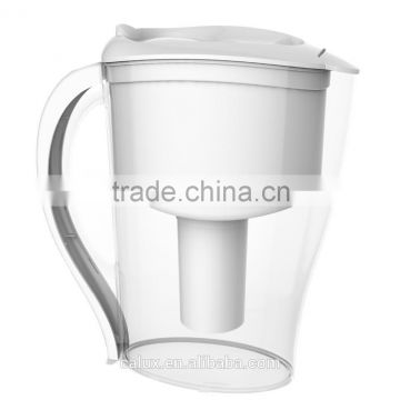 2.5L alkaline water filter pitcher, water ionizer pitcher with filter, BPA free