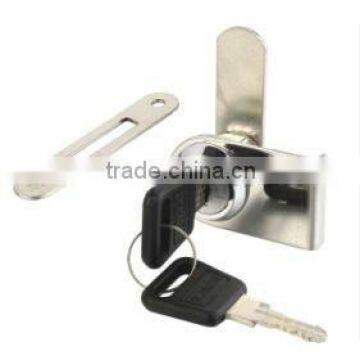 Furniture swinging glass door lock