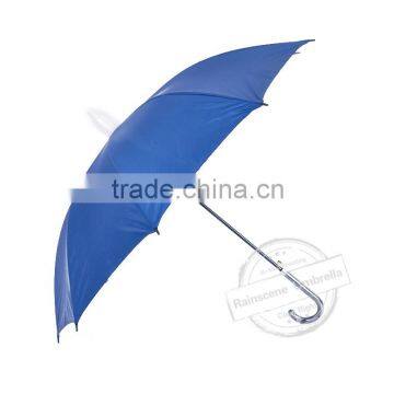 Promotional low price telescopic plastic cover umbrella