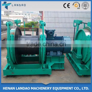 Coal or mine condition hydraulic electric winch 5 ton