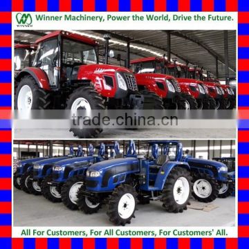 2015 new hood creeping shifts and shuttle shifts 1000 and 1004, 2wd and 4wd 100HP tractor with ISO certificate