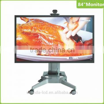 High quanlity 84 inch 4K resolution LCD Infrared LED touch screen monitor