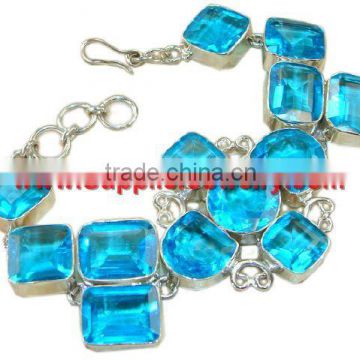Shopping Silver Jewelry Vintage Multi Gemstone Ring 925 Sterling Wholesale Bracelets