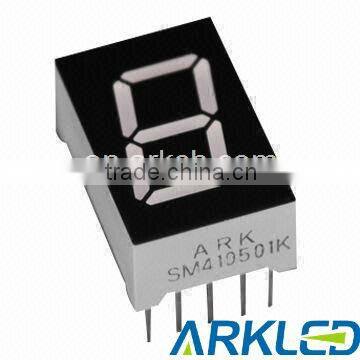 RoHS approval,0.5 inch Single Digit 7 segment LED Display