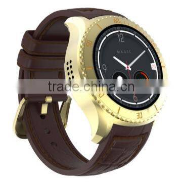 Round screen smart watch I2 Quad core speed Android smart watch MTK 6580