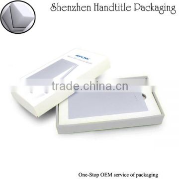 Christmas business card power bank gift with custom packaging