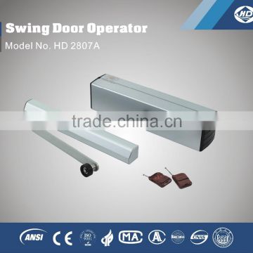 Automatic hydraulic door opener with remote control