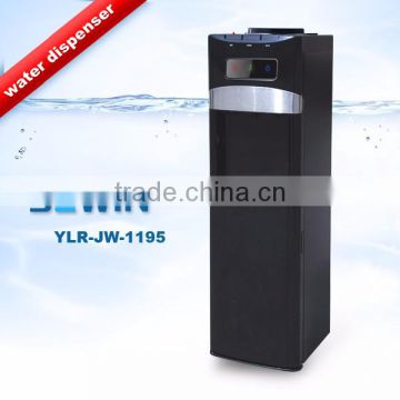 Floor standing hot normal cold plastic water cooler dispenser