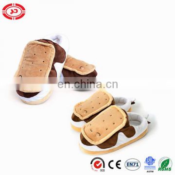 Kids plush slipper soft warm cute CE stuffed shoe