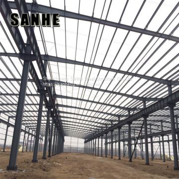 Cheap Light Steel Frame Buildings Prefabricated Steel Structure Warehouse for Sale